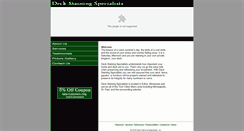 Desktop Screenshot of deckstainingspecialists.com