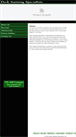 Mobile Screenshot of deckstainingspecialists.com